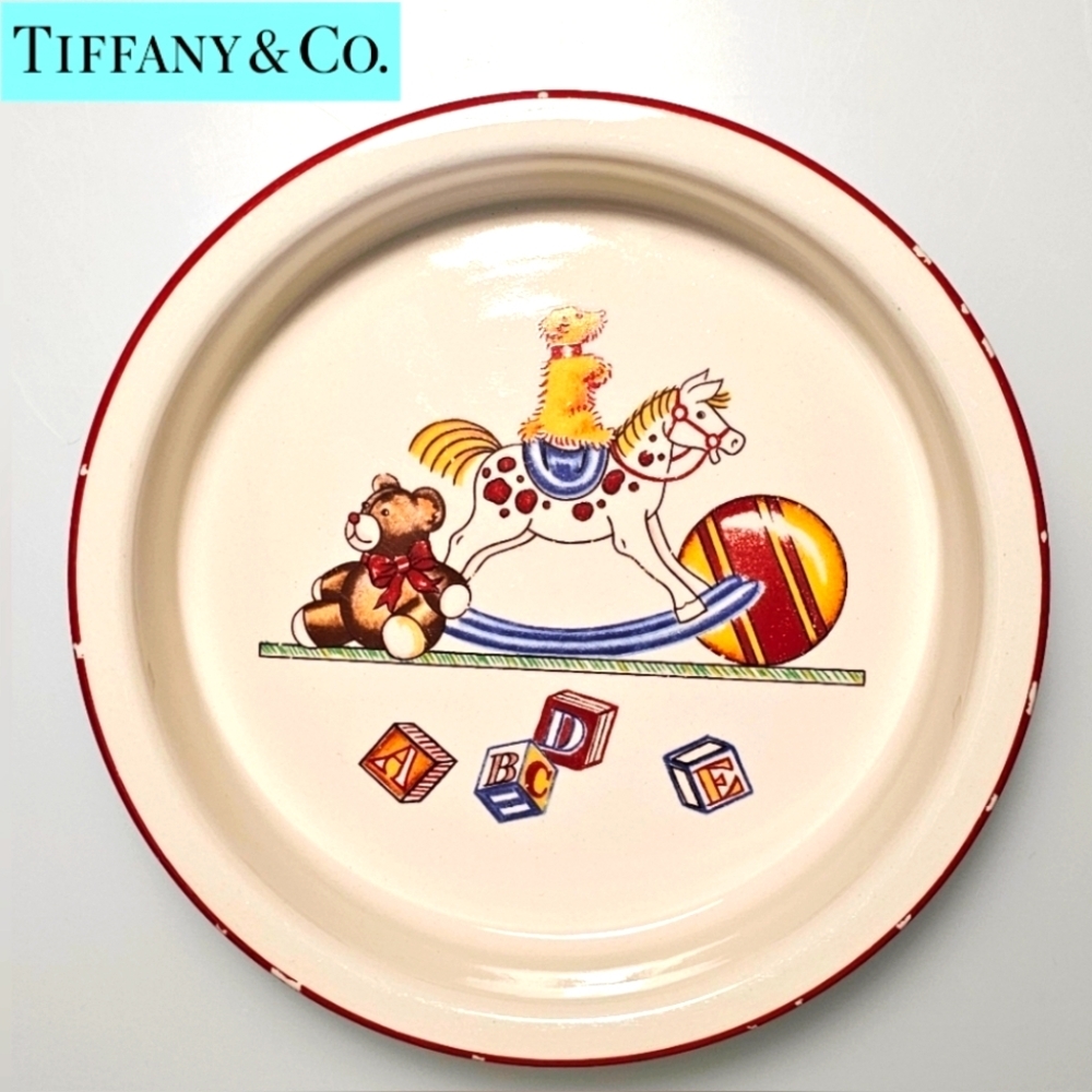 Vintage Tiffany & Co Mason's Ironstone Rocking Horse Children's Dish